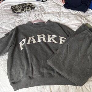 Gray PARKE Sweatsuit
